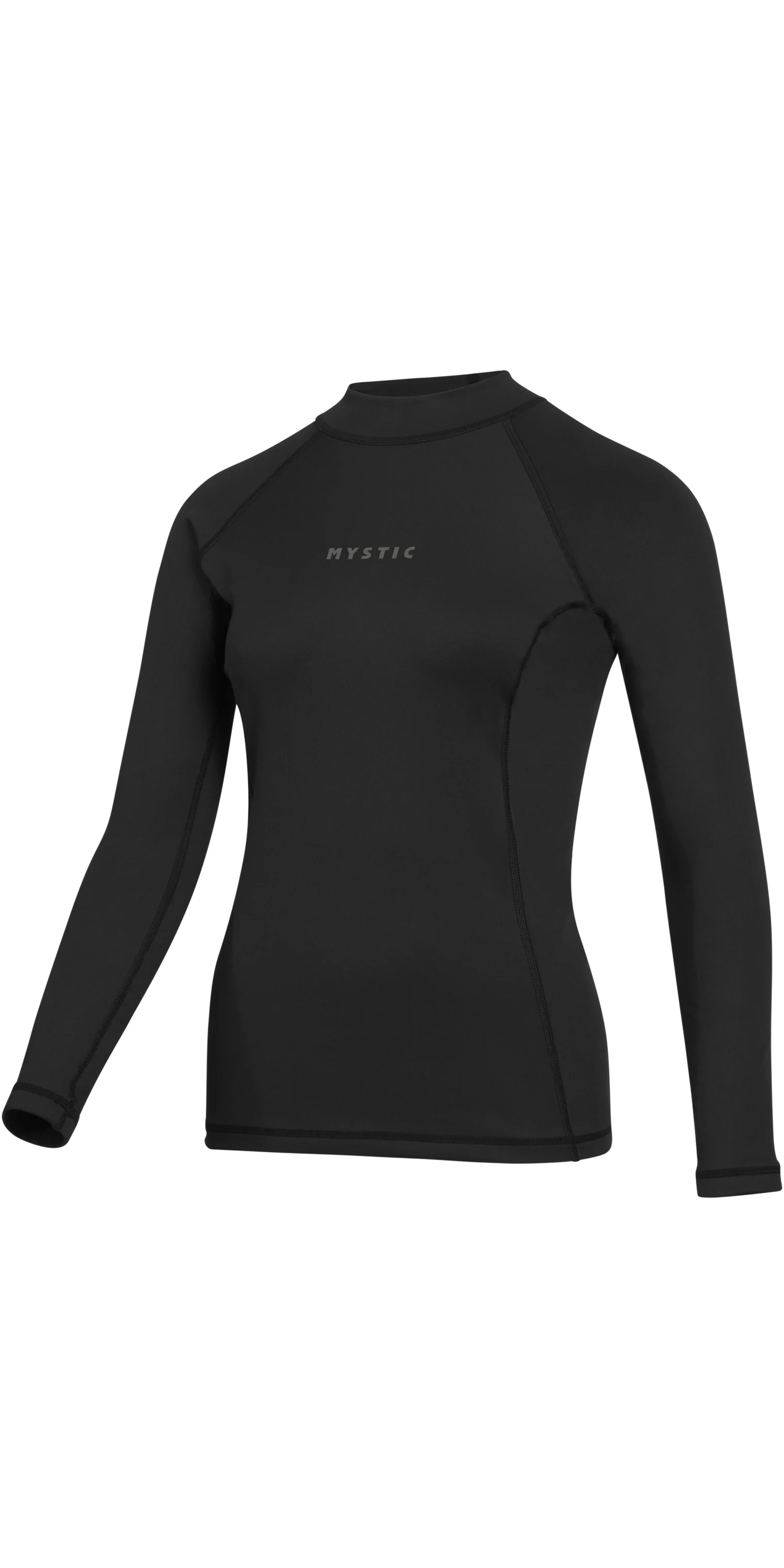 Women's black thermal on sale long sleeve top